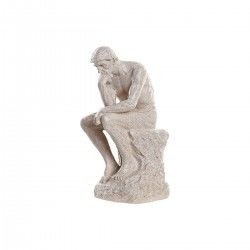 Figurine Décorative DKD Home Decor The Thinker 12 x 11 x 25 cm Beige Homme
