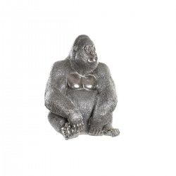 Figurine Décorative DKD Home Decor Argenté Résine Gorille (46 x 40 x 61 cm)
