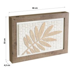 Boîte Décorative Versa Bois MDF (4,5 x 33 x 46 cm)