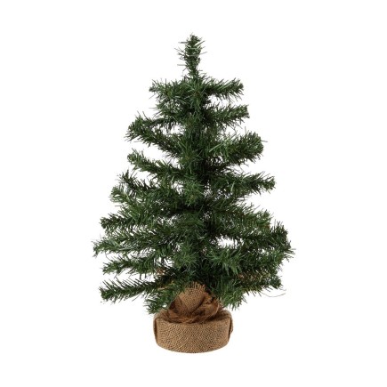 Albero di Natale in plastica verde H.60cm