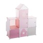 Étagère Atmosphera Pink Castle Enfant Modulaire polypropylène (95,5 x 32 x 109 cm)