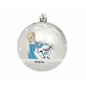 Bola de Navidad Frozen Memories Plateado 10 Unidades Plástico (Ø 6 cm)