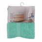 Serviette de toilette 50 x 90 cm Turquoise (6 Unités)