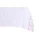 Nappe et serviettes de table DKD Home Decor Rose Blanc (150 x 250 x 0,5 cm) (2 Unités)