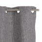 Cortina Gris Poliéster 100 % algodón 140 x 260 cm