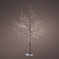 Árbol de Navidad Lumineo 492348 Luz LED Exterior Nevado 30 x 30 x 125 cm