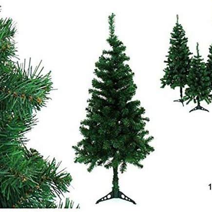 Albero di Natale in PVC verde 70x70x150 cm