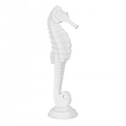 Figurine Décorative Blanc Cheval des Mers 15 x 12,5 x 45 cm