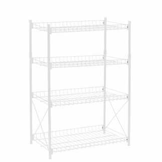 Estantería Confortime Metal Blanco 52 x 34 x 86 cm (2 Unidades)