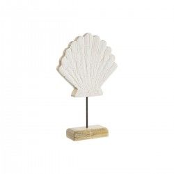 Figurine Décorative Home ESPRIT Blanc Naturel Coquillage méditerranéen 18 x 5 x 28 cm