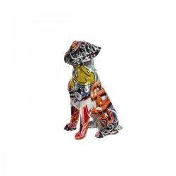 Figura Decorativa Home ESPRIT Multicolor Perro 14 x 9 x 19,5 cm