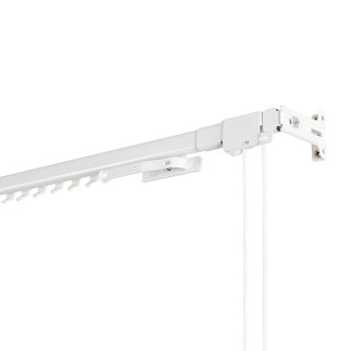 Rail de rideau Stor Planet Cintacor Extensible Renforcé Blanc 70-120 cm