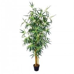 Plante décorative Ciment Tissu Bambou 150 cm