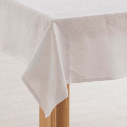 Nappe Mauré 140 x 150 cm Blanc