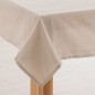 Nappe Mauré 200 x 150 cm Gris clair