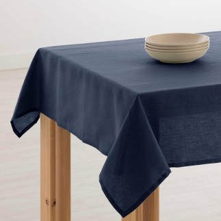 Nappe Mauré 100 x 130 cm Bleu foncé