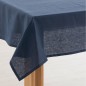 Nappe Mauré 100 x 130 cm Bleu foncé