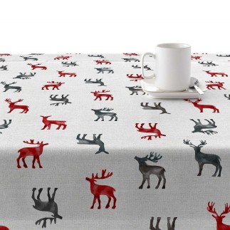 Nappe enduite antitache Mauré Merry Christmas 300 x 140 cm