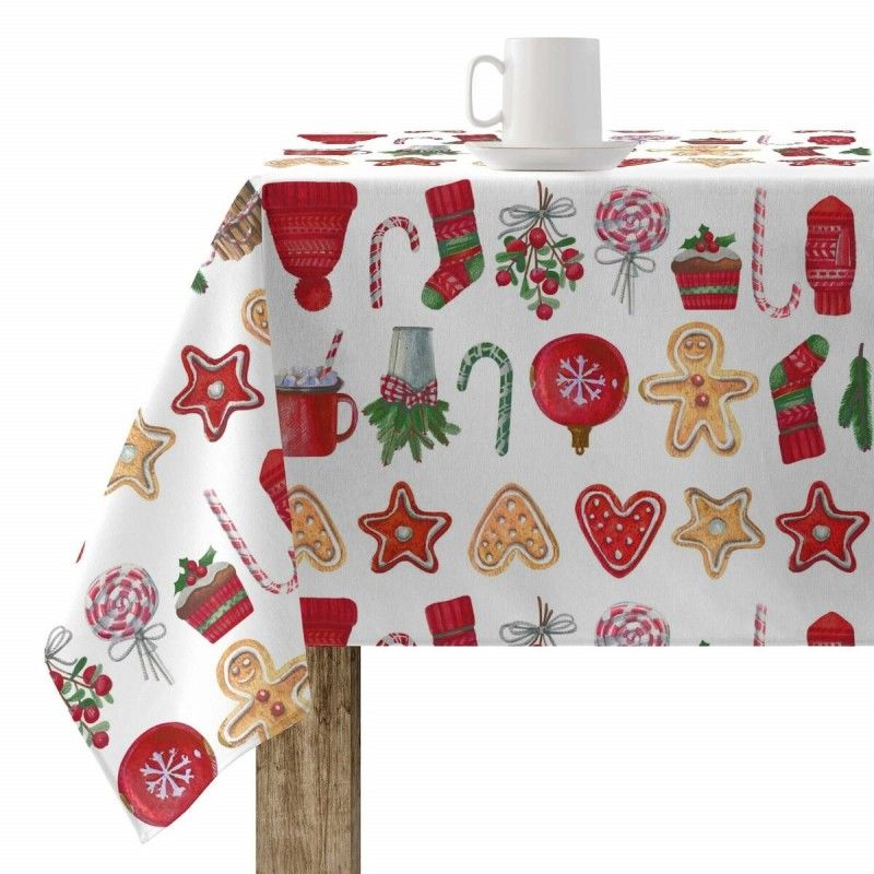 Nappe enduite antitache Mauré Merry Christmas 100 x 140 cm