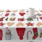 Nappe enduite antitache Mauré Merry Christmas 100 x 140 cm