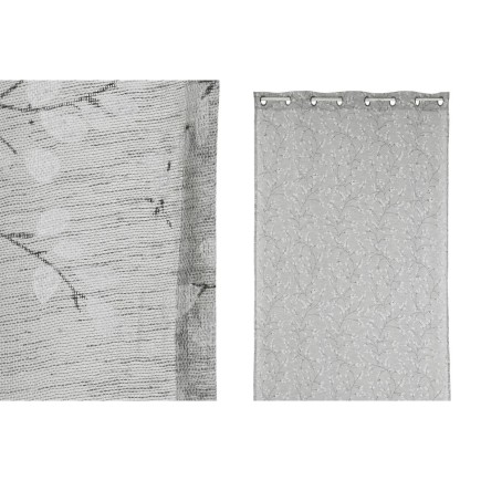 Rideau Home ESPRIT Gris clair Romantique 140 x 260 cm