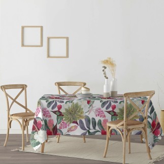 Nappe antitache Muaré 0318-105 100 x 300 cm Tropical