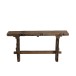 Console en Bois Marron 150x35x75cm