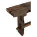 Console en Bois Marron 150x35x75cm