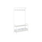 Recibidor con Cajones Home ESPRIT Blanco Metal 110 x 36 x 186 cm