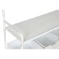 Recibidor con Cajones Home ESPRIT Blanco Metal 110 x 36 x 186 cm