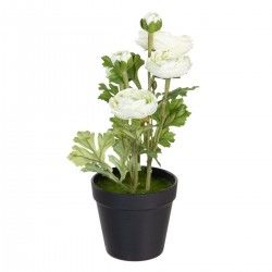 Plante décorative Polyester Polyéthylène Fer Fleur 12,5 x 12,5 x 37 cm
