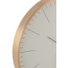 Horloge murale aluminium doré 40 cm