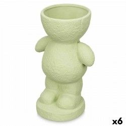 Figurine Décorative Vert 16 x 25 x 12 cm Vase (6 Unités)