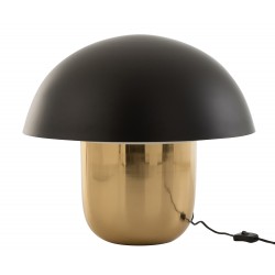 Lampe champignon en métal noir 49x50x43 cm