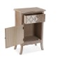 Table de Nuit Versa Lyra Bois de paulownia Bois MDF 30 x 70 x 45 cm