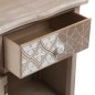 Table de Nuit Versa Lyra Bois de paulownia Bois MDF 30 x 70 x 45 cm