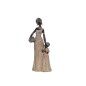 Figurine Décorative Romimex Multicouleur Résine Africaine Fille 15 x 35 x 10 cm