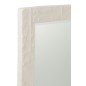 Miroir rectangulaire en résine blanc 41.5x4.3x61.5 cm