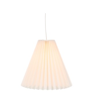 Lampe suspendue accordéon en papier blanc 37x37x29 cm