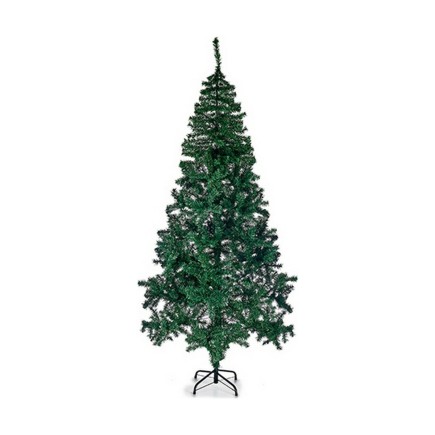 Árbol de Navidad 210 cm Verde Metal Plástico