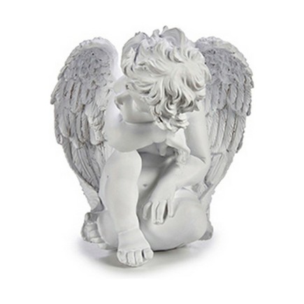 Figura Decorativa 24 x 27 x 28 cm Blanco (4 Unidades)