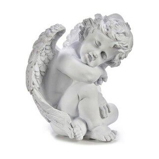 Figura Decorativa 24 x 27 x 28 cm Blanco (4 Unidades)