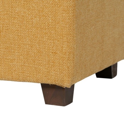 Coffre 102 x 41 x 43 cm Tissu Synthétique Bois