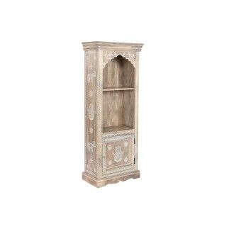 Librairie DKD Home Decor Bleu Blanc Multicouleur Naturel Bois de manguier Bois MDF 61 x 30 x 152 cm