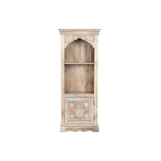 Librairie DKD Home Decor Bleu Blanc Multicouleur Naturel Bois de manguier Bois MDF 61 x 30 x 152 cm