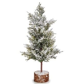 Albero di Natale Marrone Verde Legno Plastica 16 x 31 x 16 cm (48 unità)