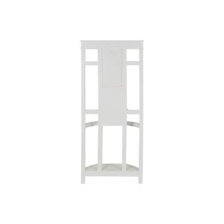 Recibidor Home ESPRIT Blanco Madera 75 x 31 x 180 cm