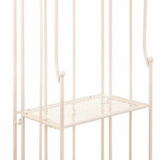 Estantería Alexandra House Living Blanco Metal Hierro 25 x 90 x 30 cm