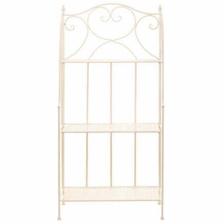 Estantería Alexandra House Living Blanco Metal Hierro 30 x 70 x 30 cm