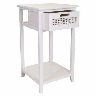 Table de Nuit Alexandra House Living Blanc 35 x 63 x 35 cm